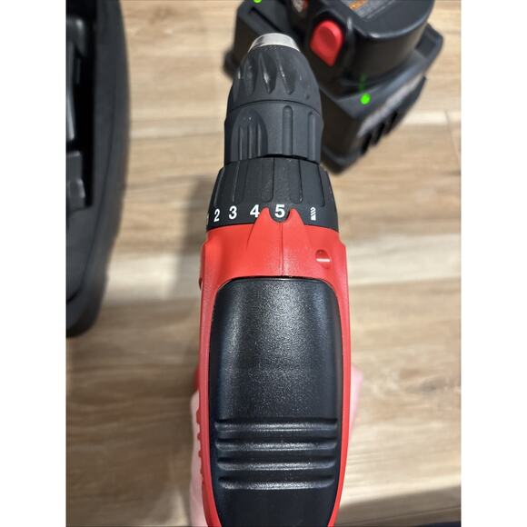 Skil Cordless Drill 3/8 12V w/Battery, Charger, Corded Back-up & Case Working - Picture 10 of 15